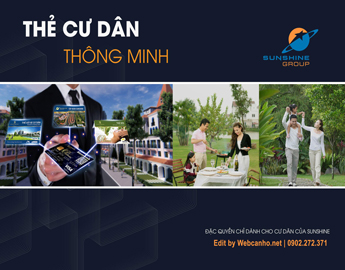 [INFOGRAPHIC] Thẻ cư dân thông minh tại Sunshine City Sài Gòn có gì đặc biệt???